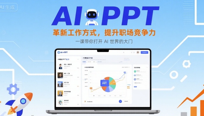 AI+PPT：革新工作方式，提升职场竞争力，一课带你打开 AI 世界的大门-怪兽网创俱乐部