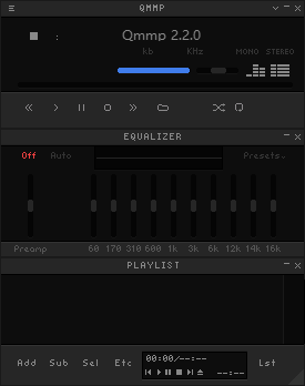 Qmmp开源音乐播放器v2.2.8便携版-怪兽网创俱乐部