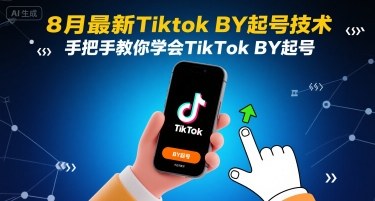 8月最新Tiktok搬运起号技术，手把手教你学会TikTok搬运起号-怪兽网创俱乐部