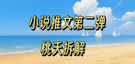 小说推文项目操作全流程第二弹，0粉就能做，门槛低非常适合新手-怪兽网创俱乐部
